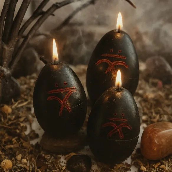 Набір "Чорні яйця" з полином для ритуалу очищення ochush фото