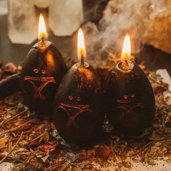 Набір "Чорні яйця" з полином для ритуалу очищення ochush фото