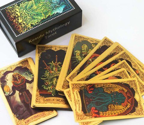 Карты Таро Ктулху Владыки Злых Духов Kesulu Mythology Tarot 9420028 фото