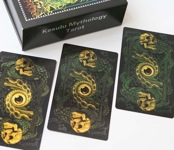 Карты Таро Ктулху Владыки Злых Духов Kesulu Mythology Tarot 9420028 фото