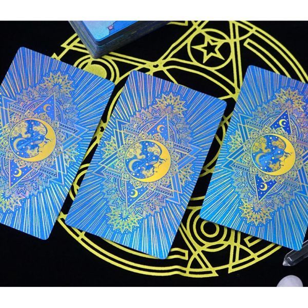 Набір з картами Таро Gold Foil Tarot blue 9420356 фото