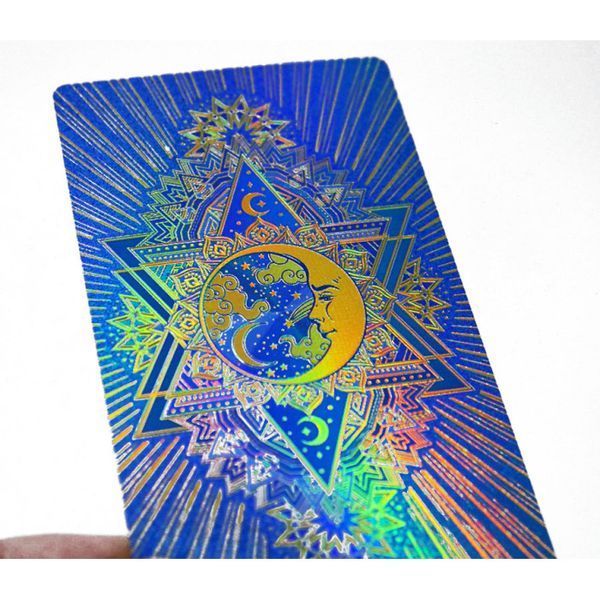 Набір з картами Таро Gold Foil Tarot blue 9420356 фото