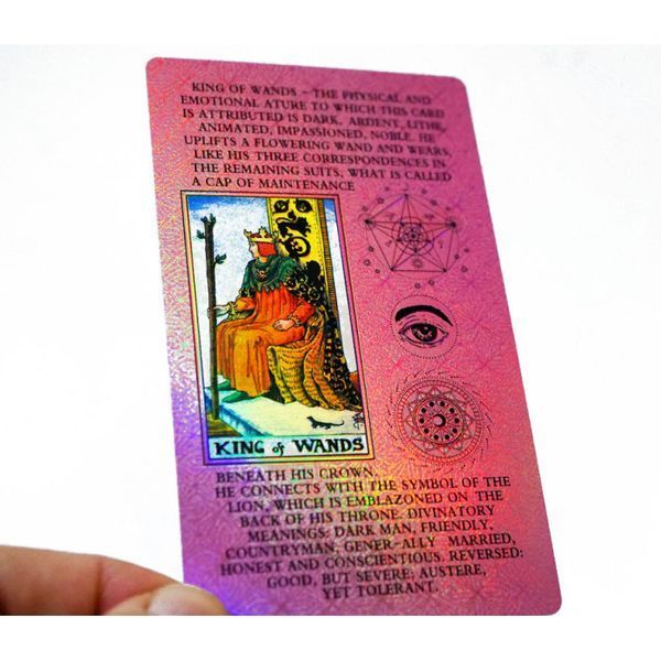 Набір з картами Таро Gold Foil Tarot Violet 9420358 фото