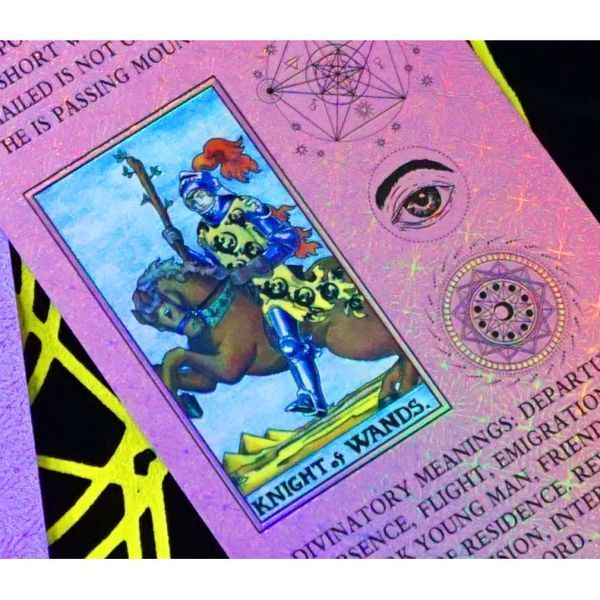 Набір з картами Таро Gold Foil Tarot Violet 9420358 фото