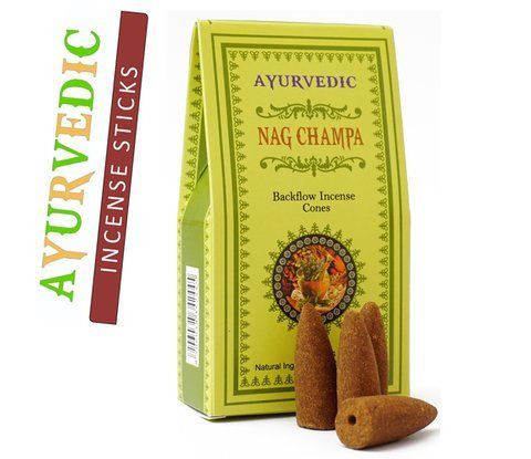 Ayurvedic BACK FLOW Конуси Наг Чампа 9130563 фото